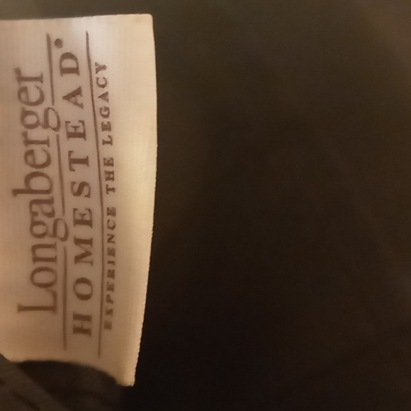 Longaberger Small Khaki & Black Checkered Coin Makeup bag - Picture 3 of 7